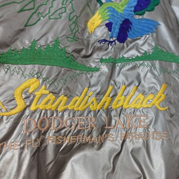 Vintage Dodger Lake Jacket S Outdoor Coat Deer Standish Eagle DANIEL HECHTER 80s - Picture 8 of 16